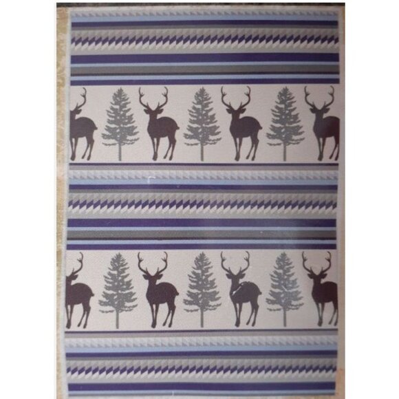 Mossy Oak Sherpa Throw Blanket 50x70 Deer Buck Carrying Strap Camping - Picture 2 of 7